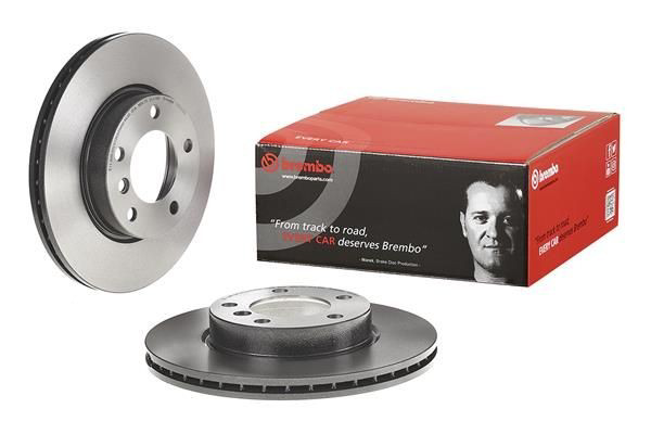 09539031 Brembo Tarcza hamulcowa przednia