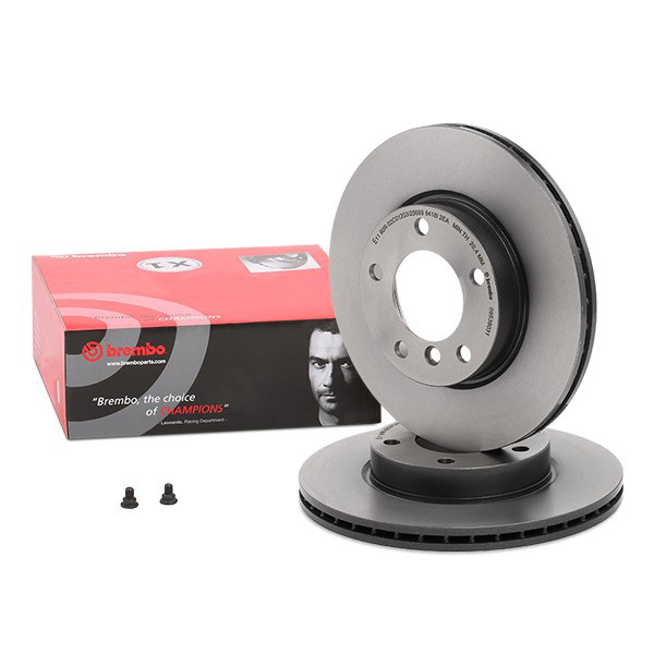 Do koszyka 09539031 Brembo Tarcza hamulcowa przednia