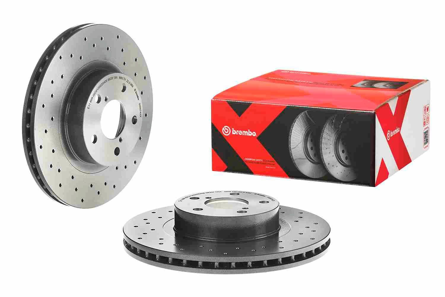 Do koszyka 0956742X Brembo Tarcza hamulcowa przednia