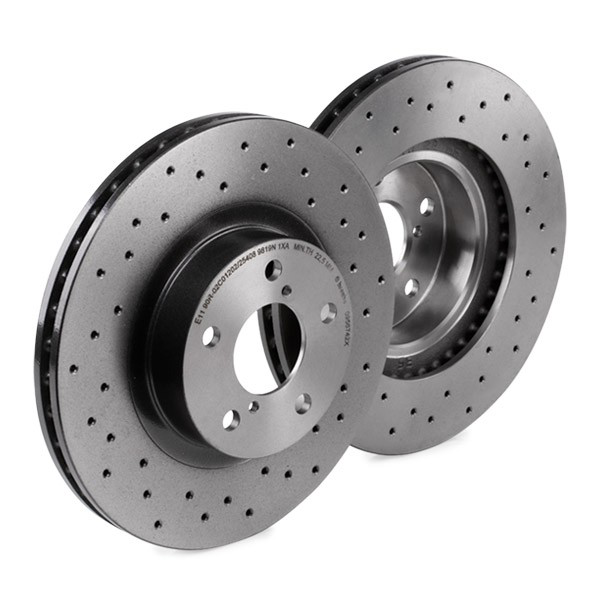 Tarcza hamulcowa przednia 0956742X Brembo