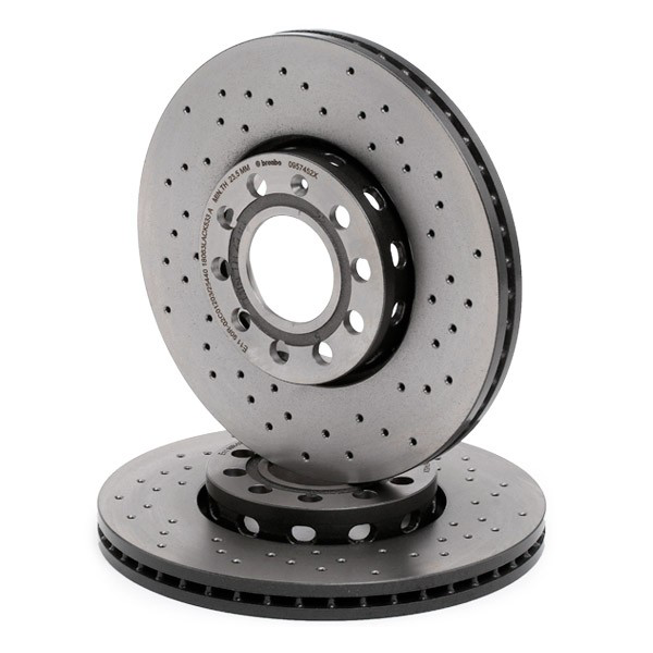 Tarcza hamulcowa przednia 0957452X Brembo