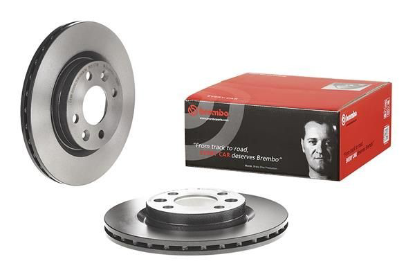 Tarcza hamulcowa przednia 09580221 Brembo