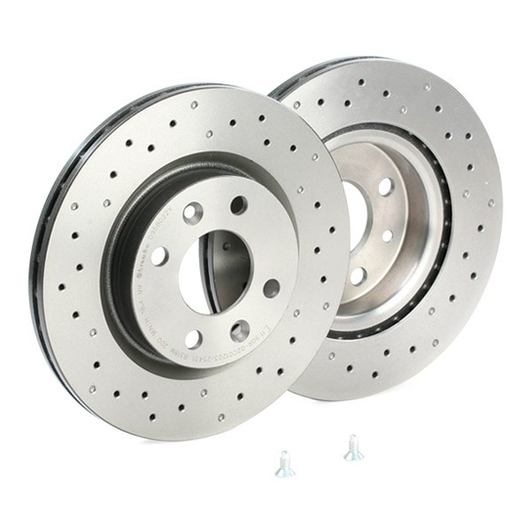Tarcza hamulcowa przednia 0958022X Brembo