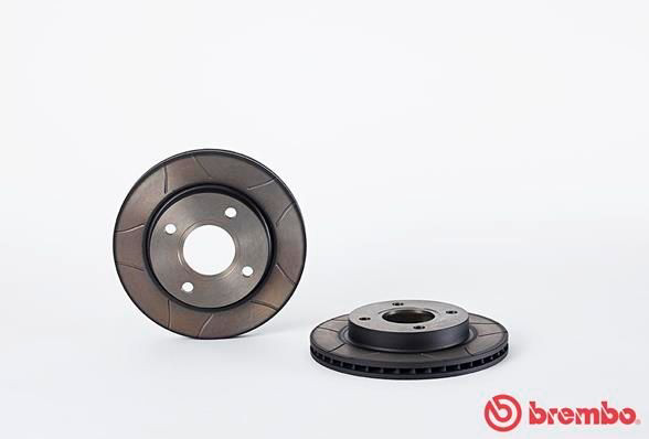 Do koszyka 09672777 Brembo Tarcza hamulcowa przednia