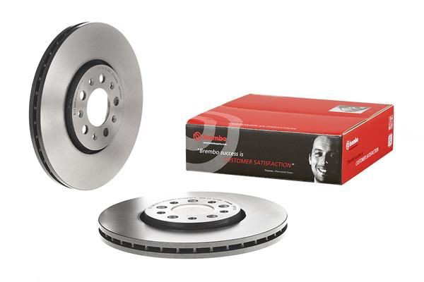 Tarcza hamulcowa przednia 09701021 Brembo