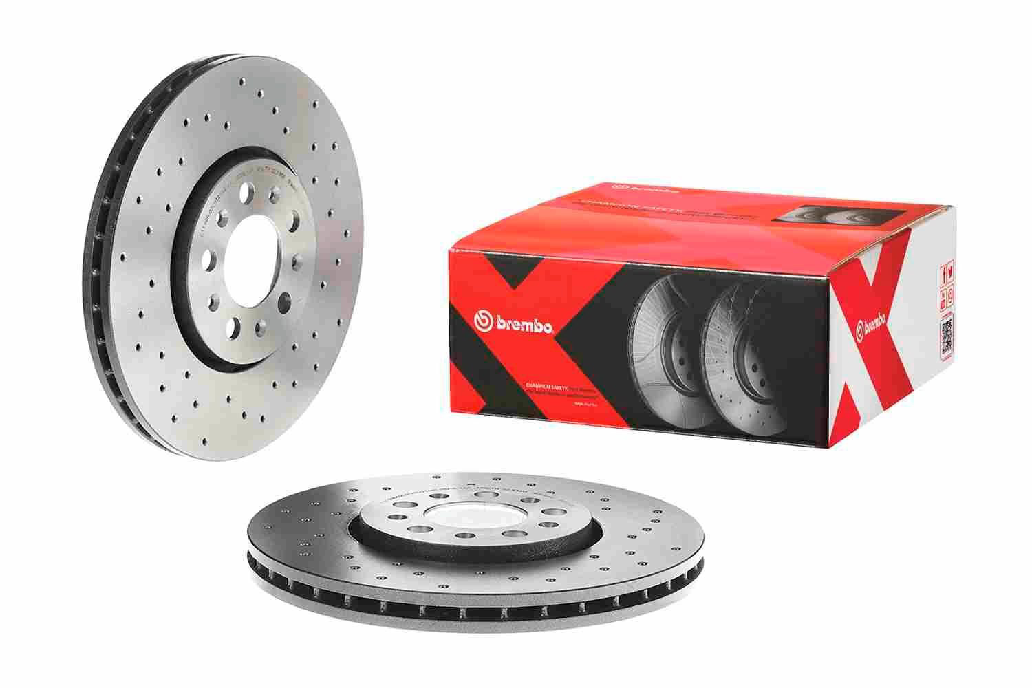 Tarcza hamulcowa przednia 0970102X Brembo