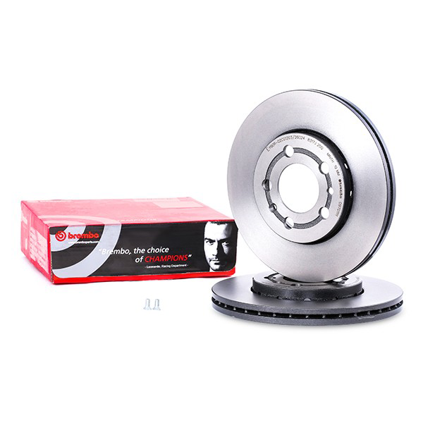 Tarcza hamulcowa przednia Brembo 09701111