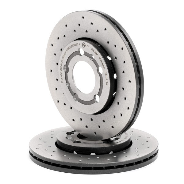 Tarcza hamulcowa przednia Brembo 0970111X cena, od 37,87 USD