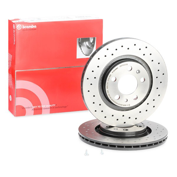Tarcza hamulcowa przednia Brembo 0970121X