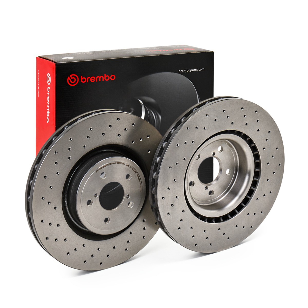 Tarcza hamulcowa przednia 0978121X Brembo