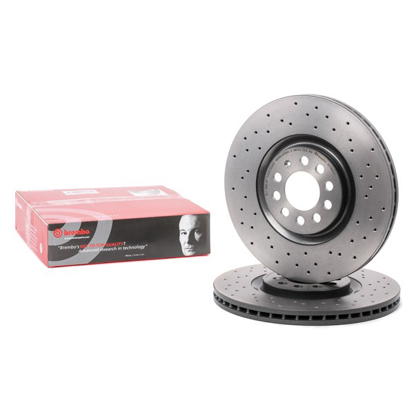 0978801X Brembo Tarcza hamulcowa przednia
