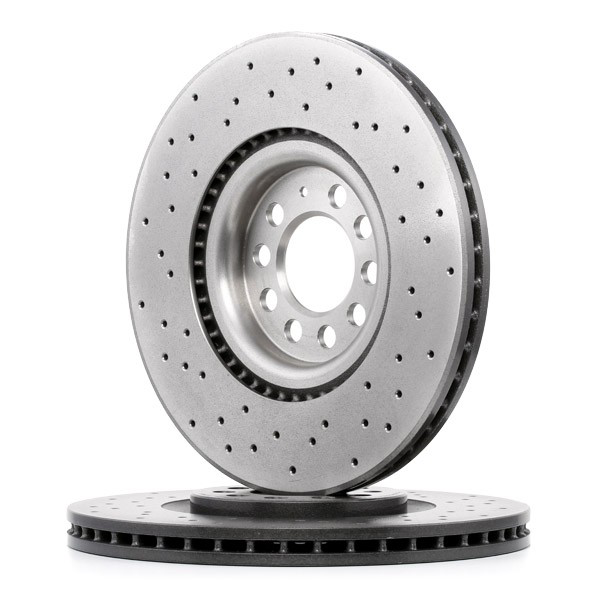Tarcza hamulcowa przednia 0978801X Brembo