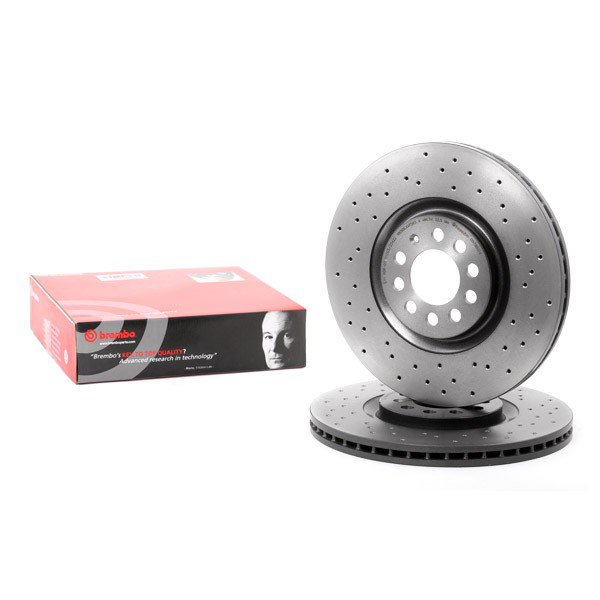 Tarcza hamulcowa przednia Brembo 0978801X cena, od 58,70 USD
