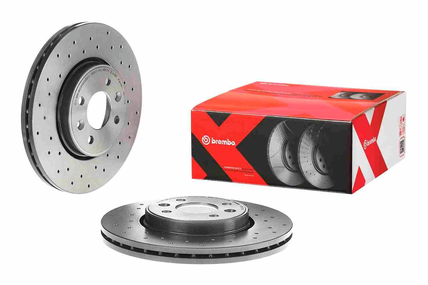 Do koszyka 0981372X Brembo Tarcza hamulcowa przednia