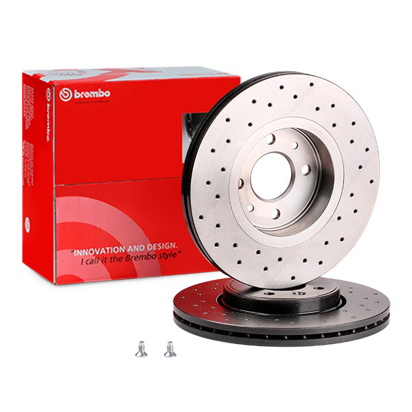 Tarcza hamulcowa przednia Brembo 0981372X cena, od 46,69 USD