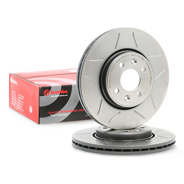 Tarcza hamulcowa przednia 09813776 Brembo