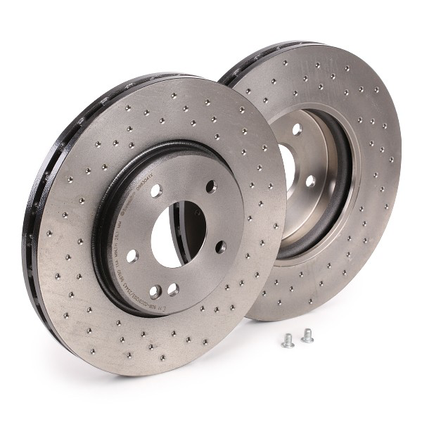 Tarcza hamulcowa przednia 0983041X Brembo