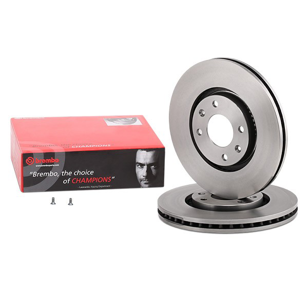 Tarcza hamulcowa przednia 09876010 Brembo