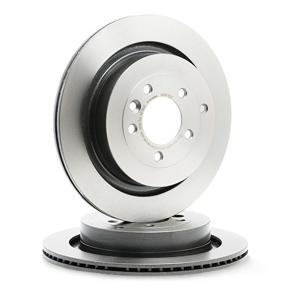 Tarcza hamulcowa tylna 09887631 Brembo
