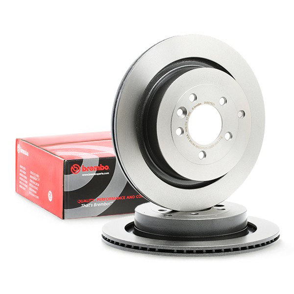 Do koszyka 09887631 Brembo Tarcza hamulcowa tylna
