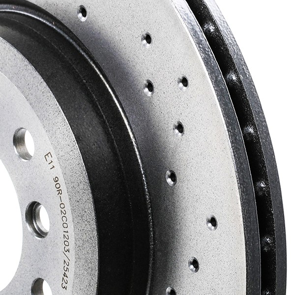 Do koszyka 0989521X Brembo Tarcza hamulcowa przednia