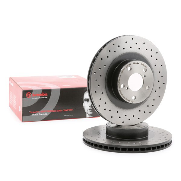 Tarcza hamulcowa przednia Brembo 0990771X
