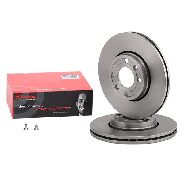 Tarcza hamulcowa przednia 09907810 Brembo