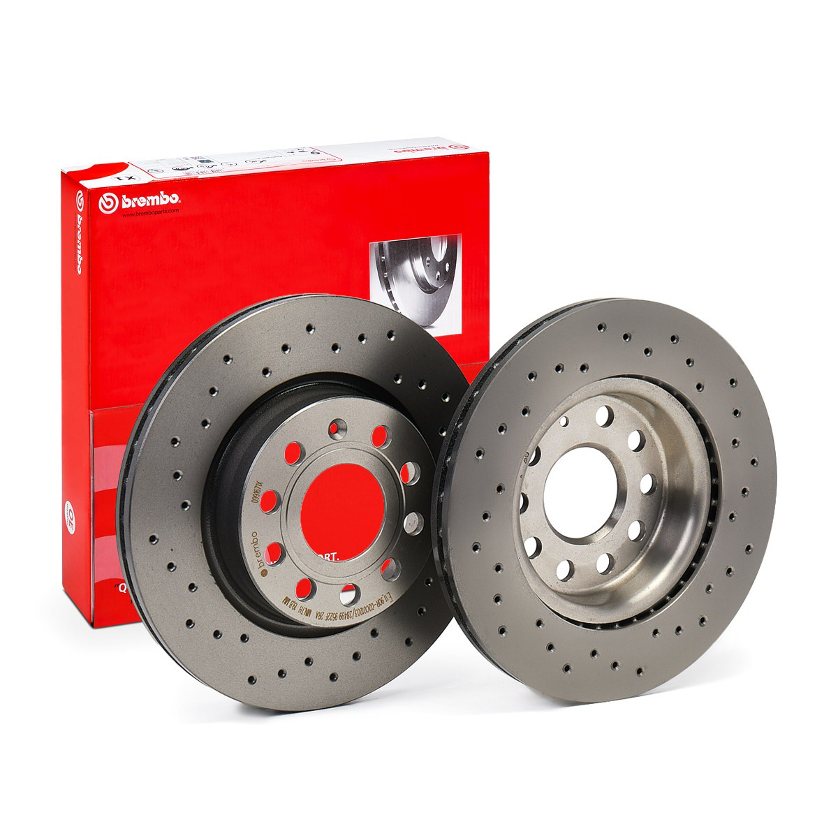 Tarcza hamulcowa przednia Brembo 0991671X
