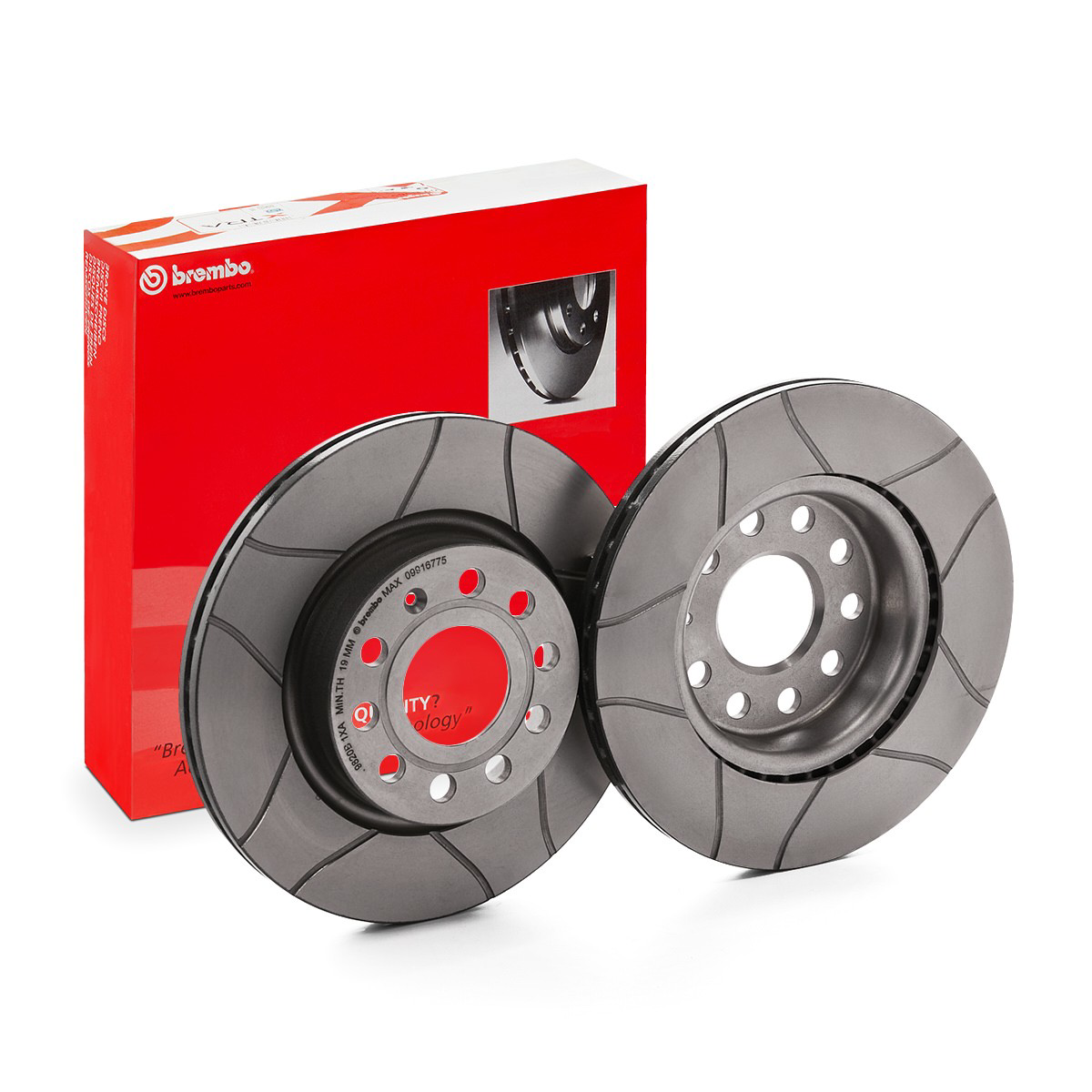 Tarcza hamulcowa przednia 09916775 Brembo