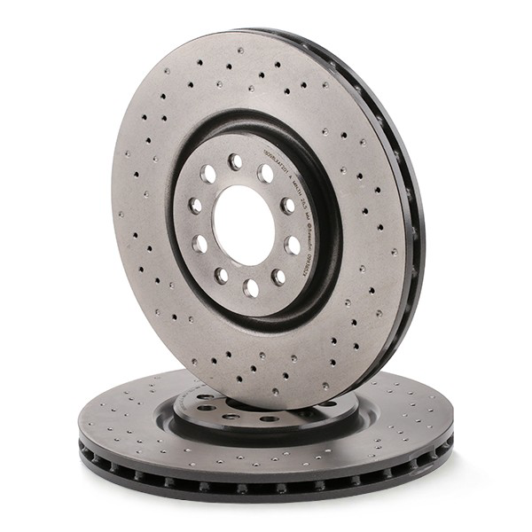 Tarcza hamulcowa przednia 0993652X Brembo