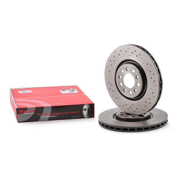 0993652X Brembo Tarcza hamulcowa przednia