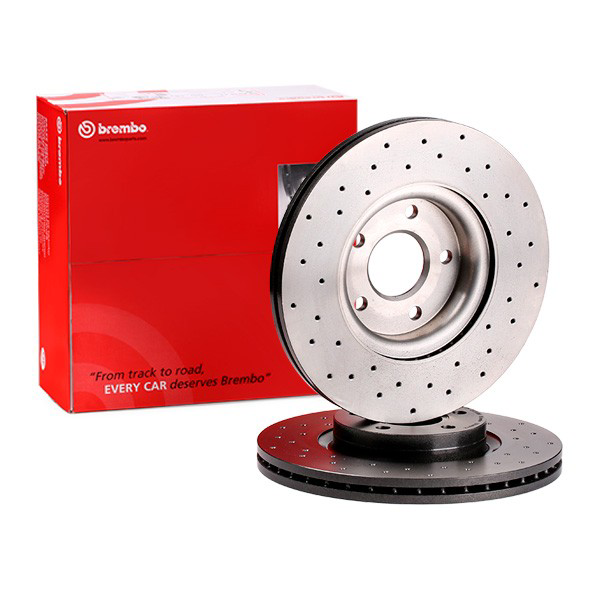 Tarcza hamulcowa przednia 0994681X Brembo