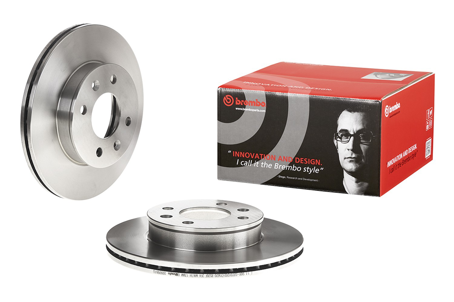 Do koszyka 09999810 Brembo Tarcza hamulcowa przednia