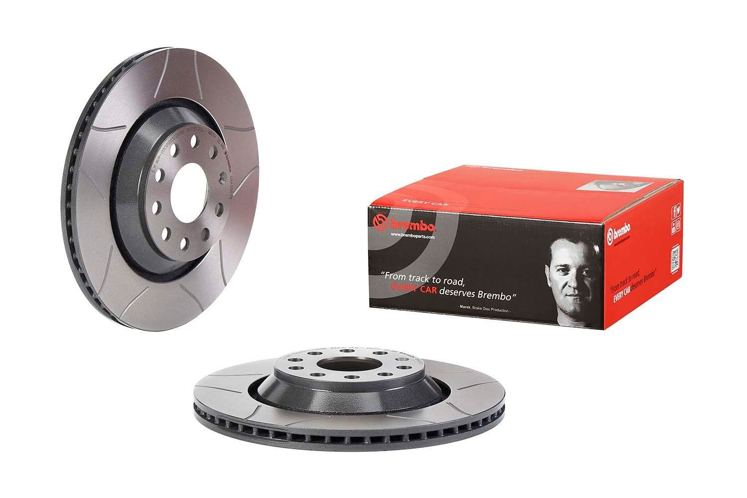 Do koszyka 09A20075 Brembo Tarcza hamulcowa tylna