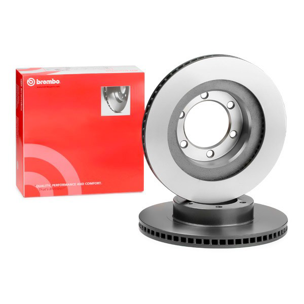 Tarcza hamulcowa przednia 09A20411 Brembo