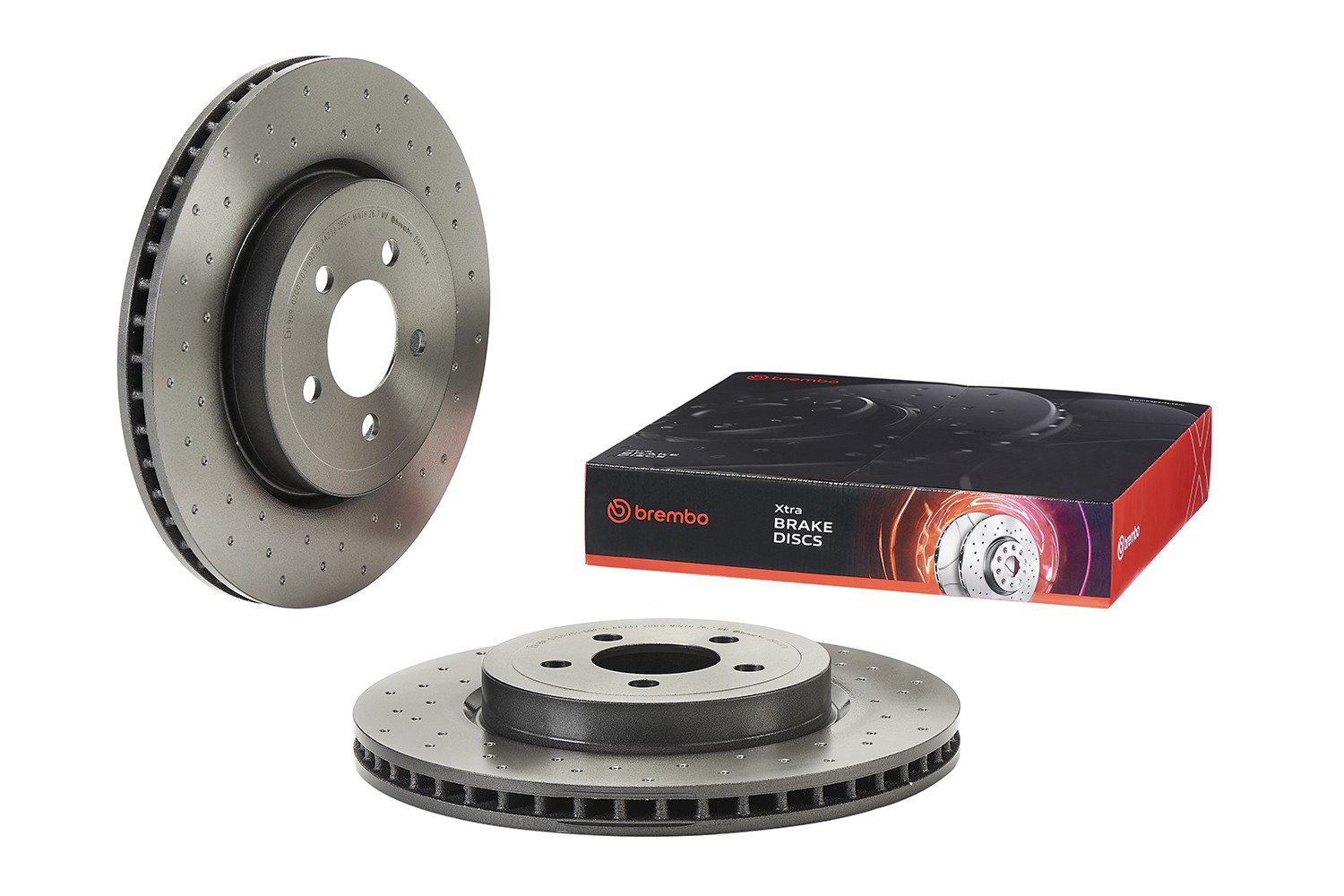 Tarcza hamulcowa przednia Brembo 09A4041X cena, od 83,98 USD