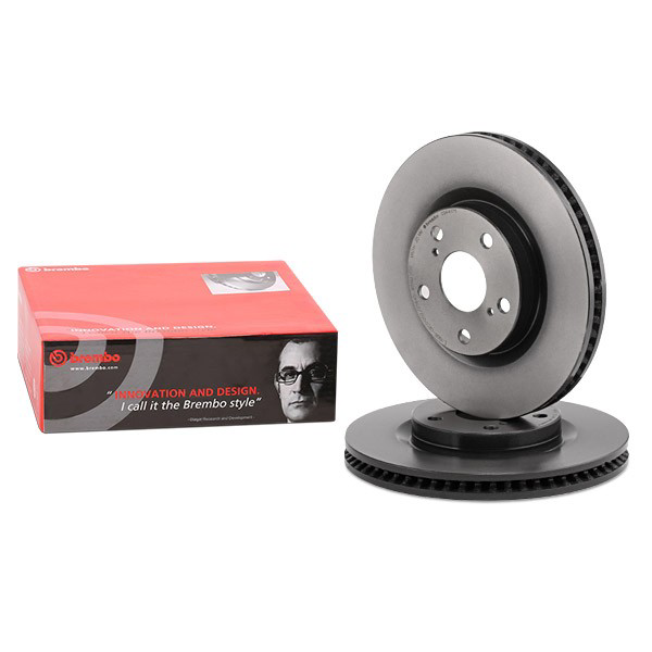 Tarcza hamulcowa przednia 09A41711 Brembo