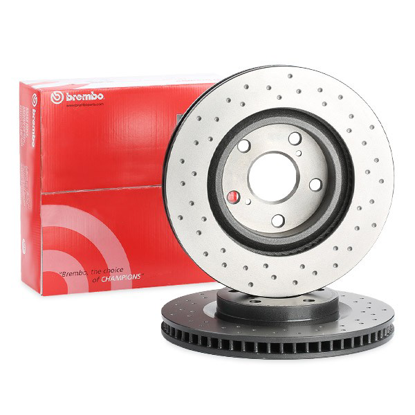 Tarcza hamulcowa przednia 09A4171X Brembo
