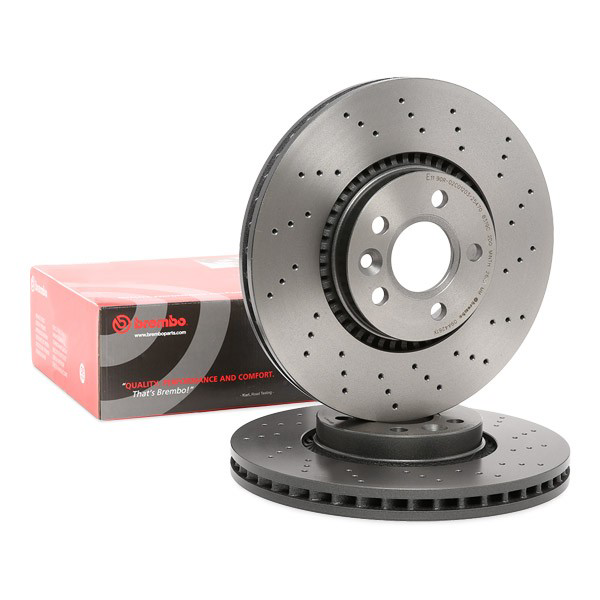 Tarcza hamulcowa przednia 09A4261X Brembo