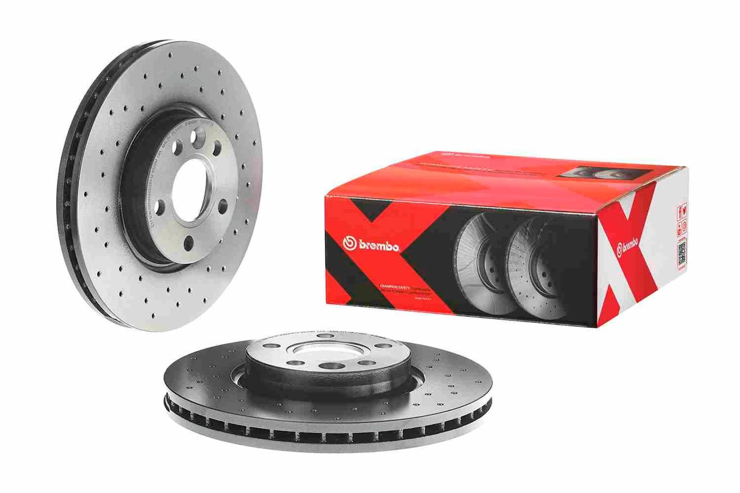 Do koszyka 09A4271X Brembo Tarcza hamulcowa przednia