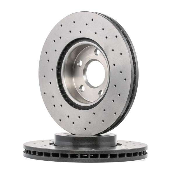 Tarcza hamulcowa przednia 09A4271X Brembo