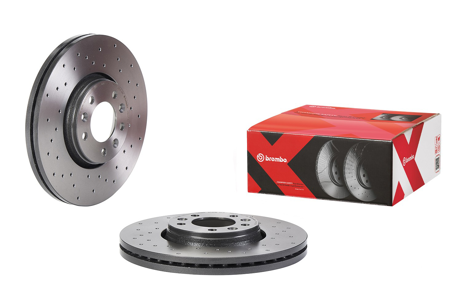 Tarcza hamulcowa przednia Brembo 09A4301X cena, od 61,83 USD