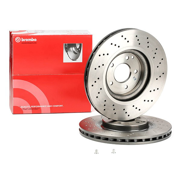 Tarcza hamulcowa przednia 09A44821 Brembo