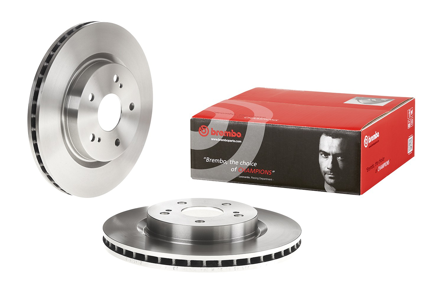 Do koszyka 09A53810 Brembo Tarcza hamulcowa przednia