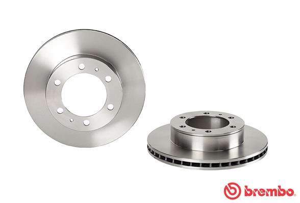 Tarcza hamulcowa przednia 09A63410 Brembo
