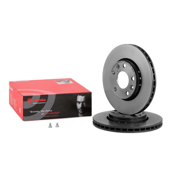 Tarcza hamulcowa przednia 09A72711 Brembo
