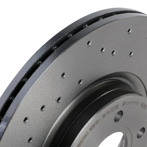 Do koszyka 09A7281X Brembo Tarcza hamulcowa przednia