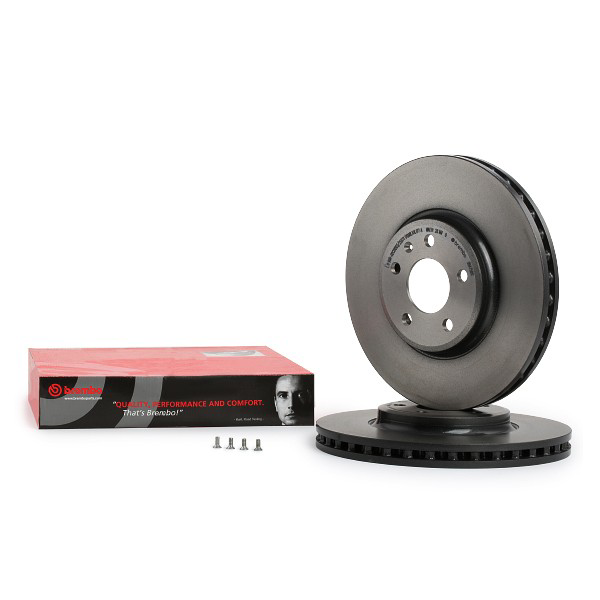 Tarcza hamulcowa przednia 09A75811 Brembo