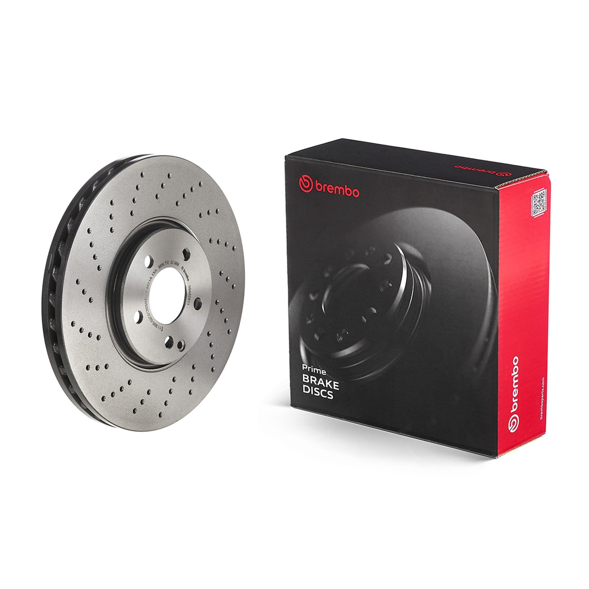 Do koszyka 09A82811 Brembo Tarcza hamulcowa przednia