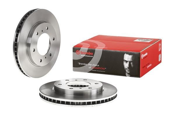 Tarcza hamulcowa przednia 09A86810 Brembo